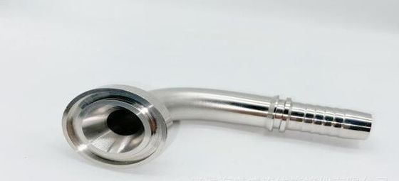 Acciaio inossidabile a testa rotonda 90 Fittings di flange a gomito per tubi idraulici 3000psi