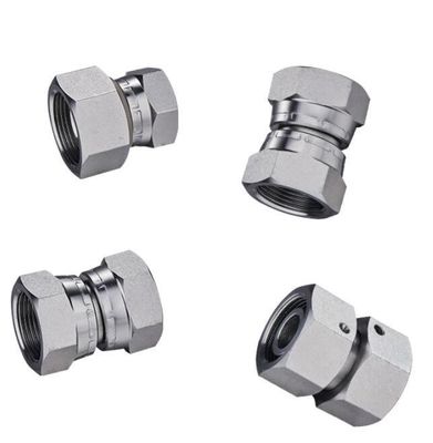 Fogli galvanizzati Testa rotonda Adaptore di tubi inossidabili ad alta pressione Fittings idraulici