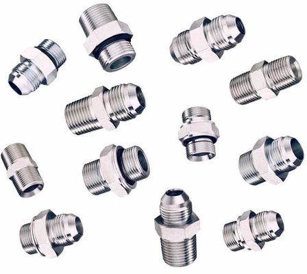 Adaptatore di tubi per accessori americani Bsp Metrico Jicho Fitting 1/4 &quot;Fittings idraulici