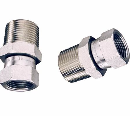 Adaptatore di tubi per accessori americani Bsp Metrico Jicho Fitting 1/4 &quot;Fittings idraulici