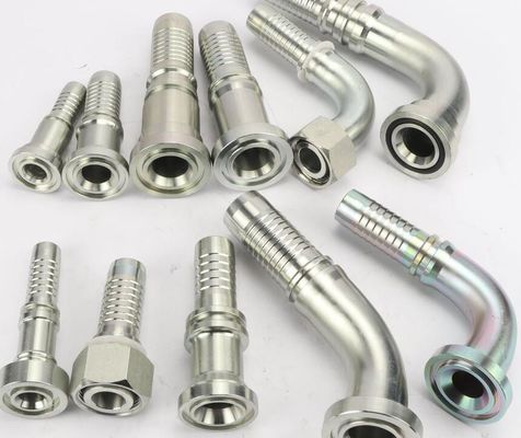 Adattatore per tubi a testa esagonale Metrico femminile 24 cono gomito O anello Fitting idraulico per tubo