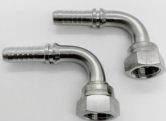 90 gradi BSP Fitting del tubo idraulico per il collegamento delle linee di condotta