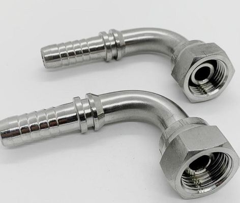 90 Deg Elbow Hydraulic Hose e Fitting Manufacturer per linee di tubazione Connettiti da Ningbo