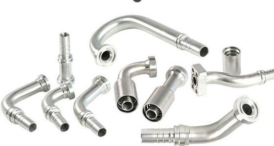 Acciaio inossidabile SAE 90 deg Elbow Flange 6000 Psi Hydraulic Hose Connector Esportatore