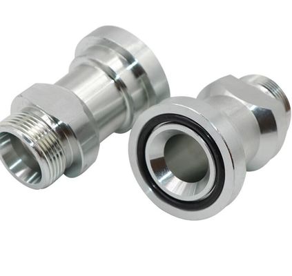 Fittings di transizione per tubi idraulici in acciaio al carbonio riutilizzabile e inossidabile standard metrico