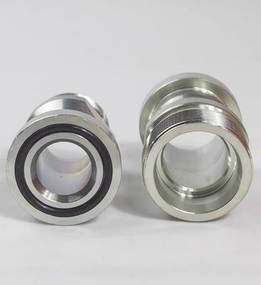 Fittings di transizione per tubi idraulici in acciaio al carbonio riutilizzabile e inossidabile standard metrico
