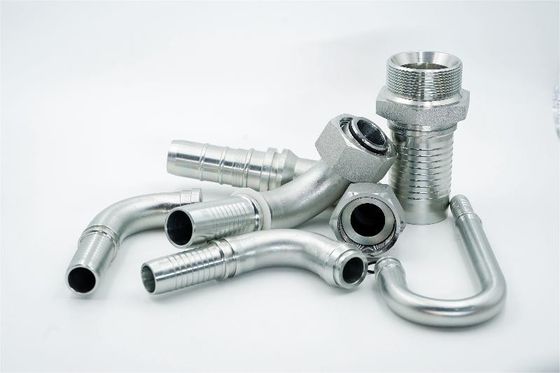 Fittings per tubi idraulici in acciaio inossidabile OEM con filo NPT JIC SAE BSP METRIC ORFS